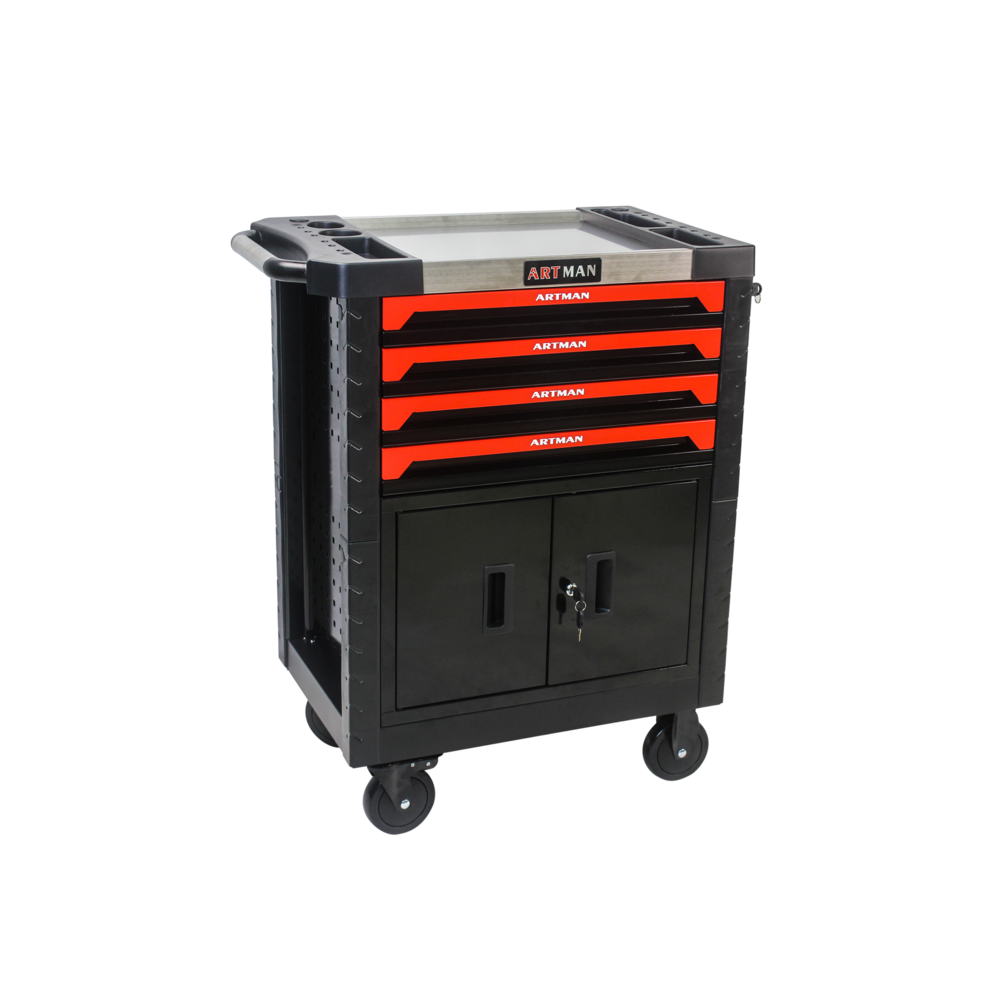4-Drawer Mobile Tool Storage Cabinet SC012_4Dock